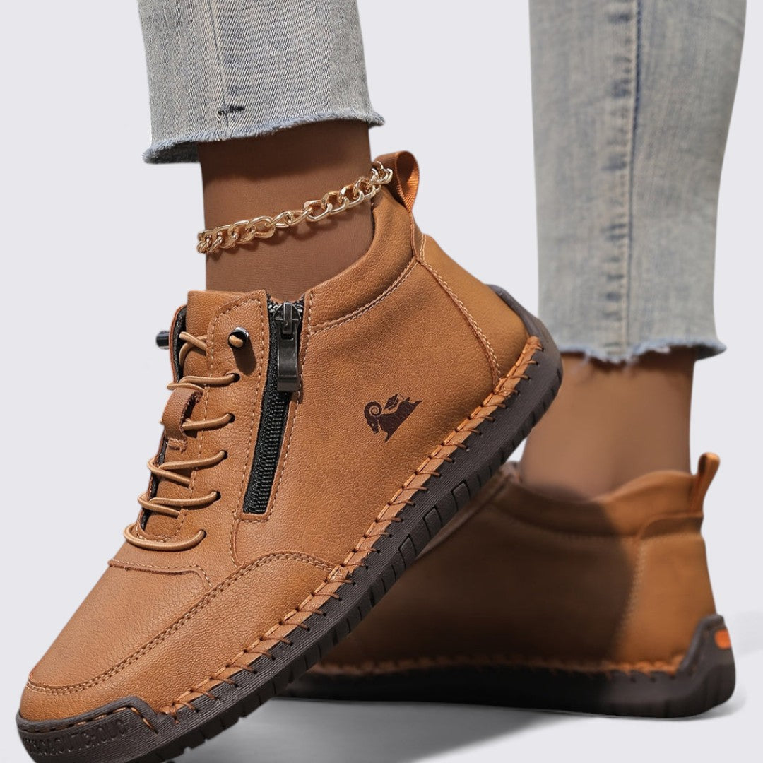 Chaussures montantes pour femme avec fermeture à glissière – Confortables, Stylées & Polyvalentes