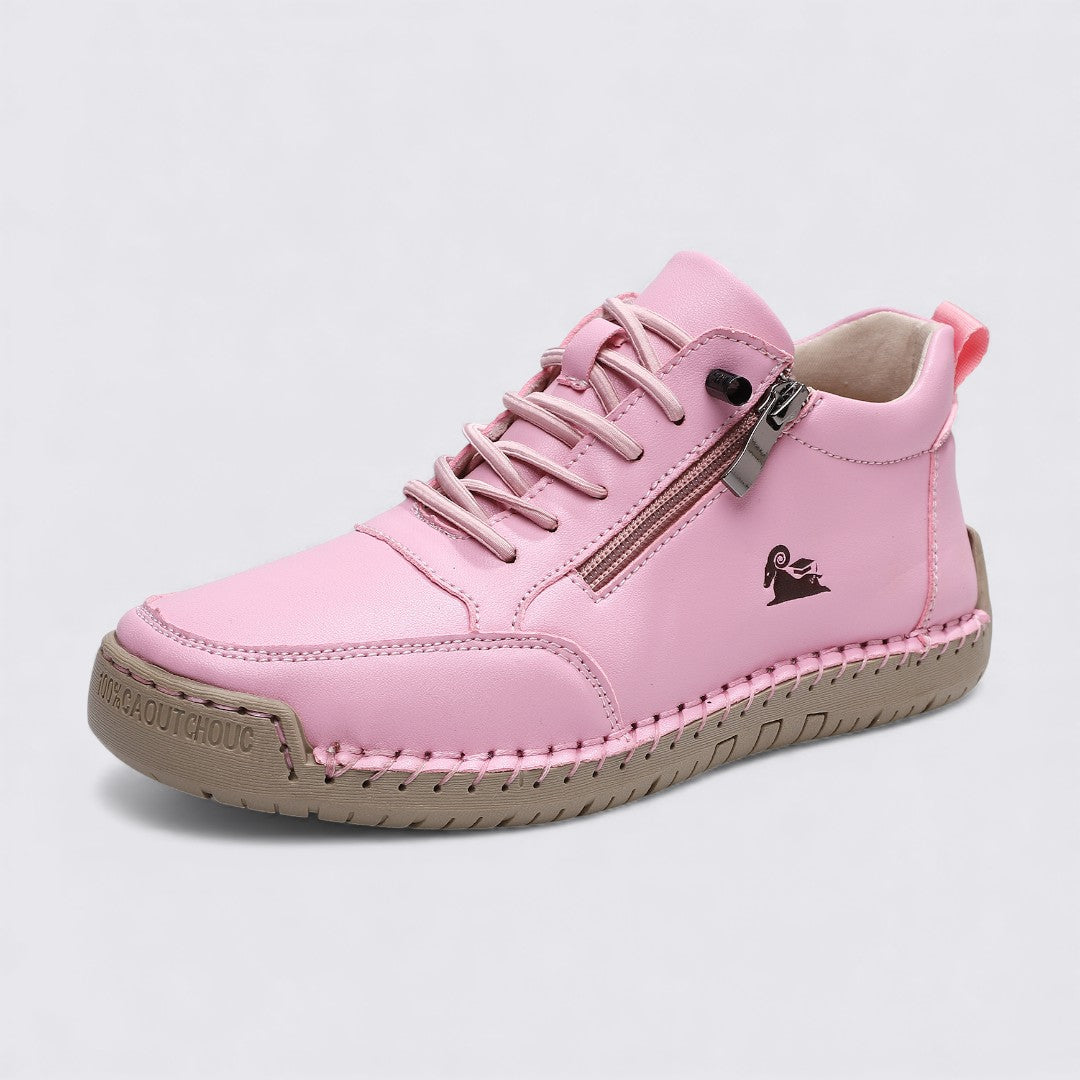 Chaussures montantes pour femme avec fermeture à glissière – Confortables, Stylées & Polyvalentes