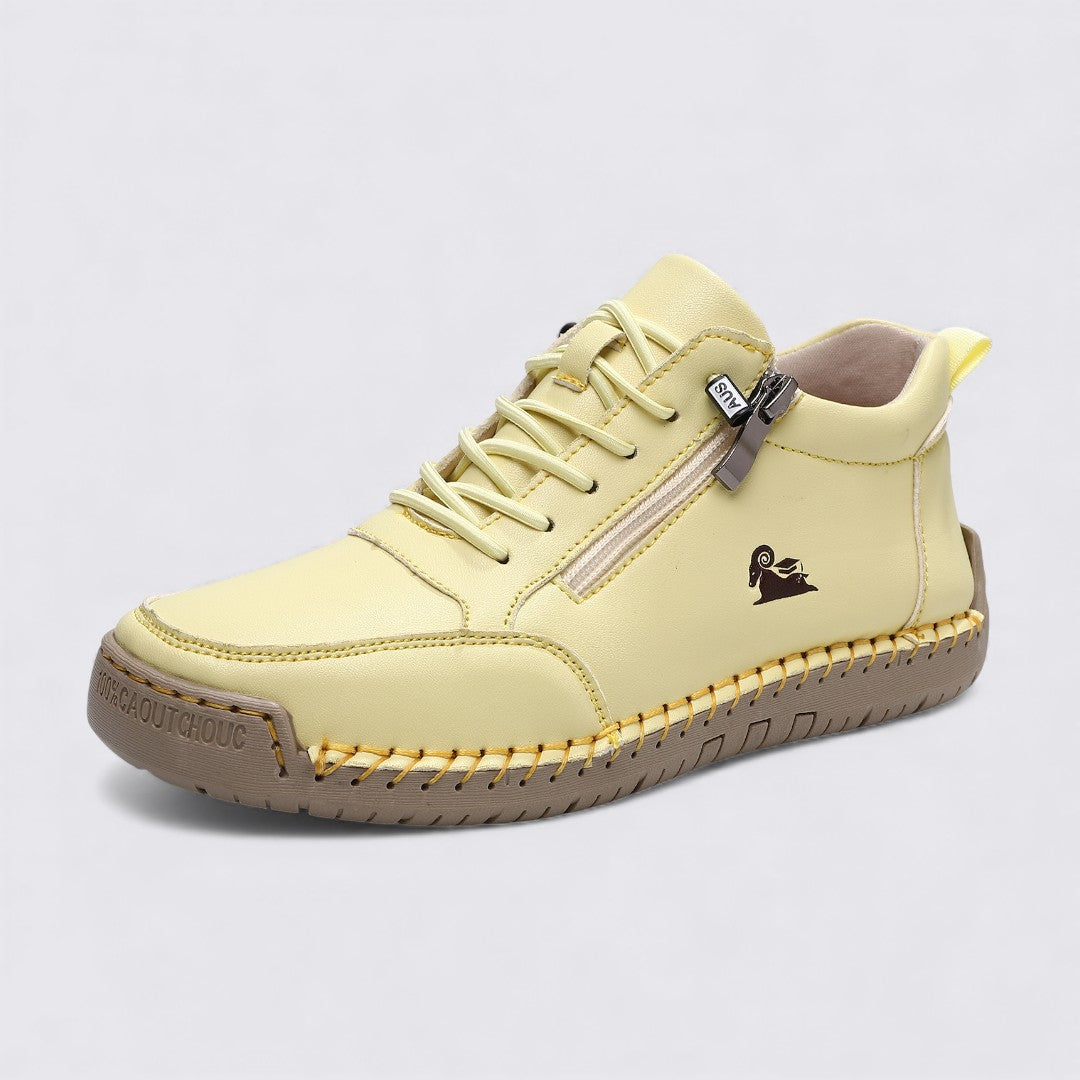 Chaussures montantes pour femme avec fermeture à glissière – Confortables, Stylées & Polyvalentes