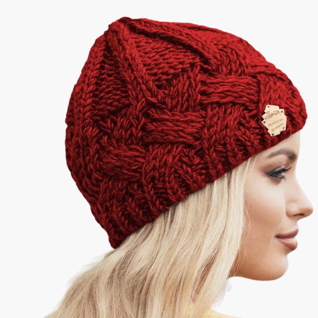 Bonnet Hiver Femme | Tricot à Surface Côtelée | Confort et Chaleur Quotidienne