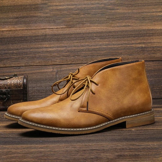 Chukka Boots Homme Élégants | Bottines en Cuir Confortables pour Style & Quotidien