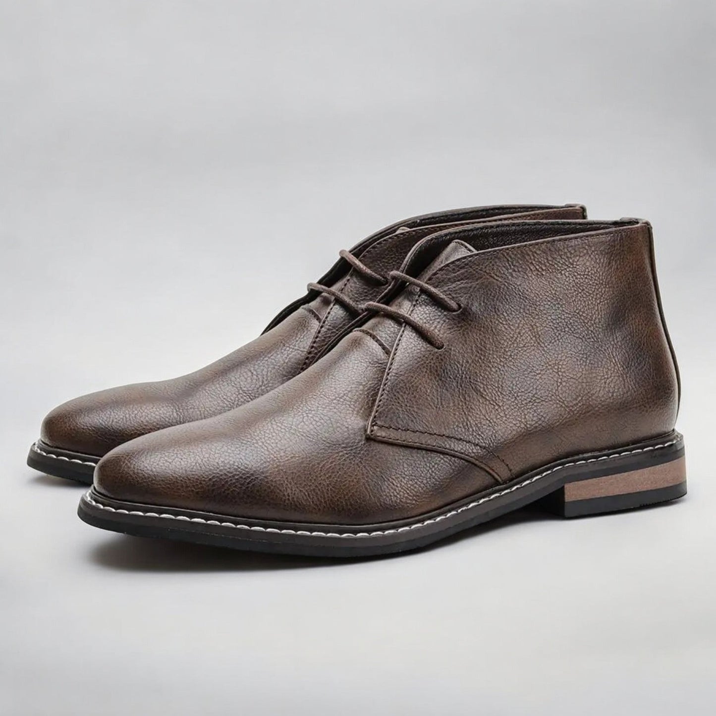 Chukka Boots Homme Élégants | Bottines en Cuir Confortables pour Style & Quotidien