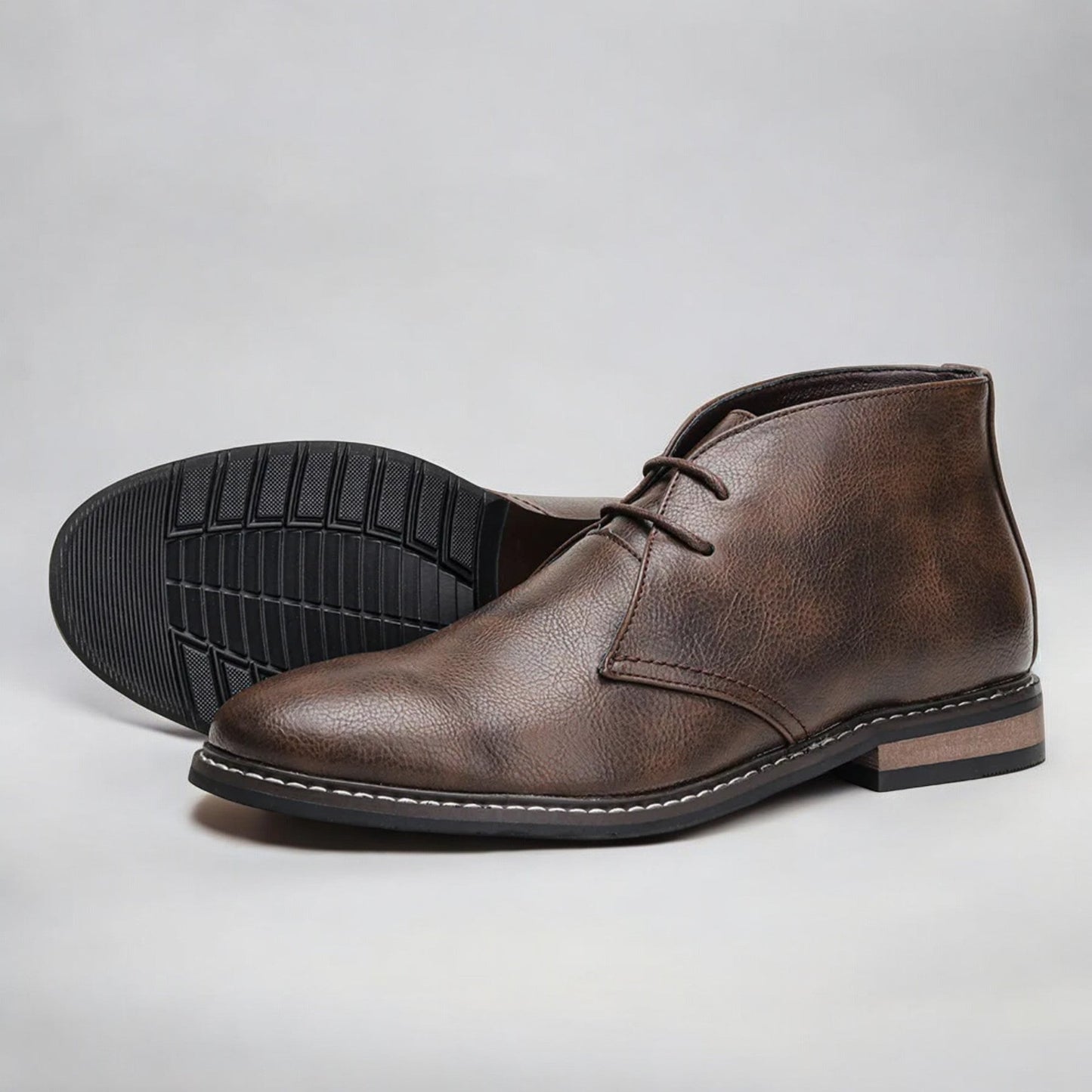 Chukka Boots Homme Élégants | Bottines en Cuir Confortables pour Style & Quotidien