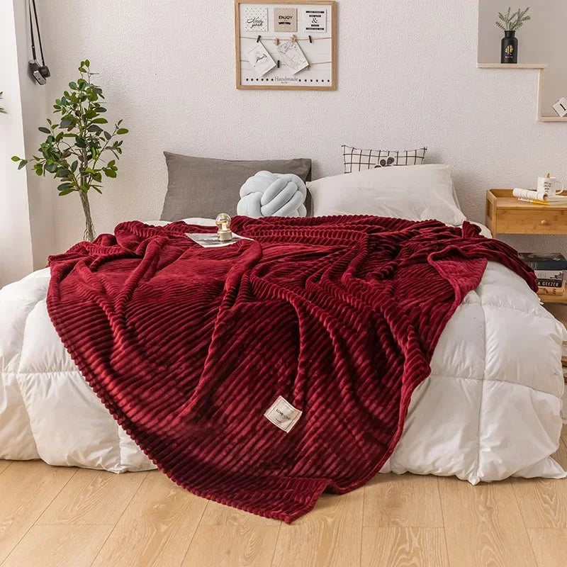 FlanellWärme™ | Kuschelige Flanelldecke für kalte Nächte und gemütliche Stunden