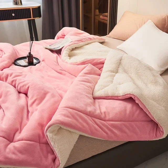 KuschelWolke™ | Weiche Flanell-Fleece-Decke für gemütliche Abende