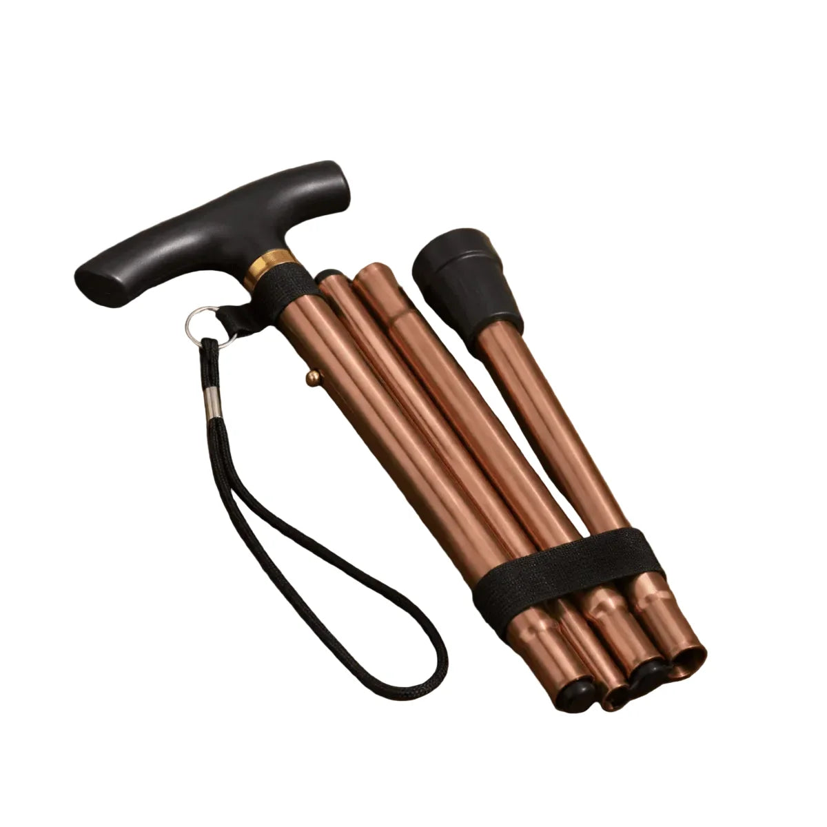 FlexiStütz™ | Faltbarer Gehstock aus Aluminium mit ergonomischem Griff