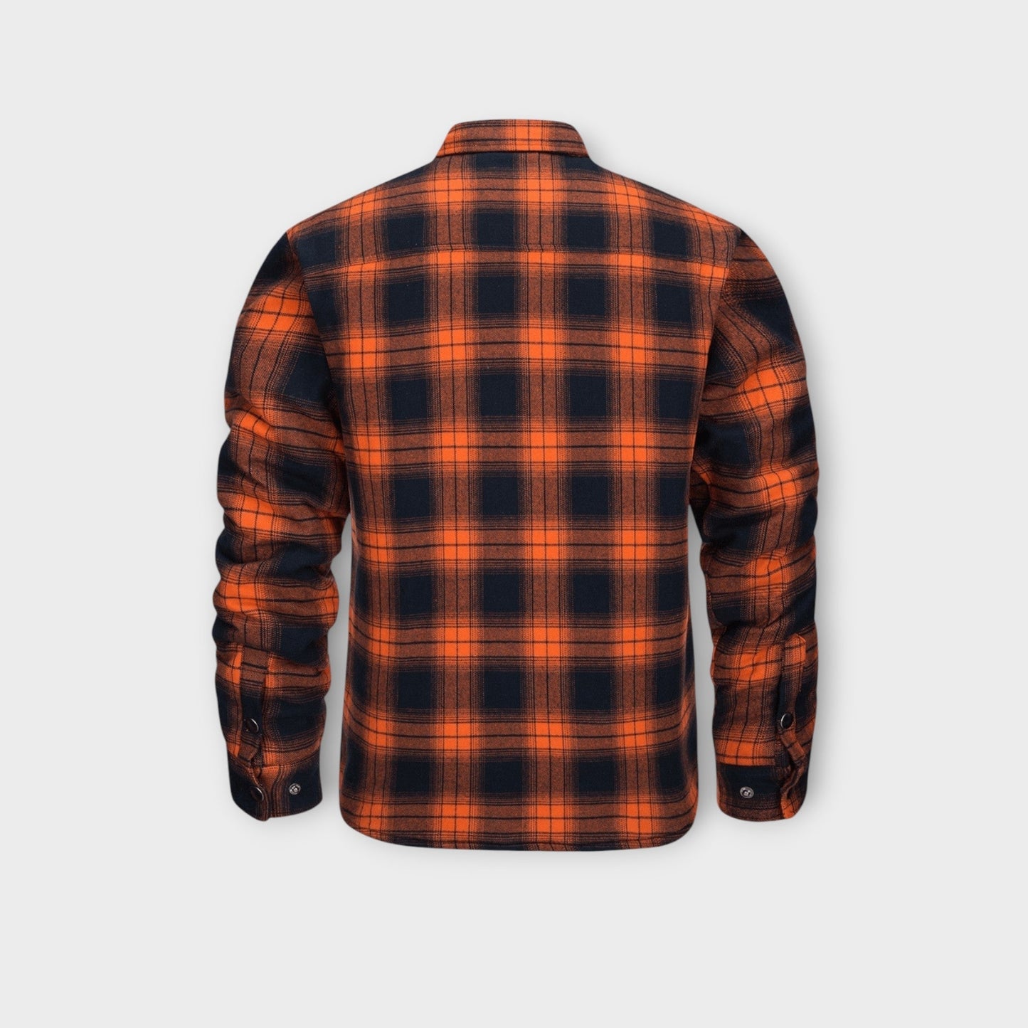 Men’s Winter Jacket Matelassée | Veste Flanelle à Carreaux Chaude et Élégante