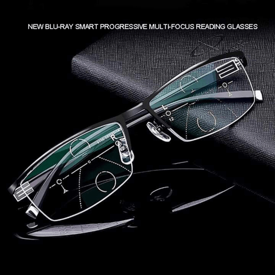 ClariShift™ | Gleitsichtbrille mit selbsttönenden Gläsern für Alltag und Lesen