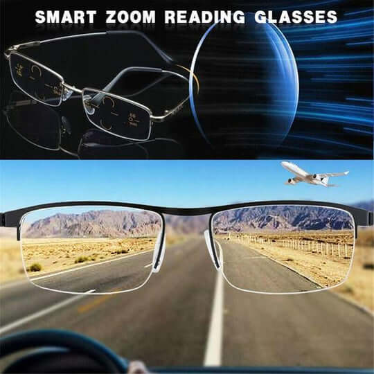 ClariShift™ | Gleitsichtbrille mit selbsttönenden Gläsern für Alltag und Lesen