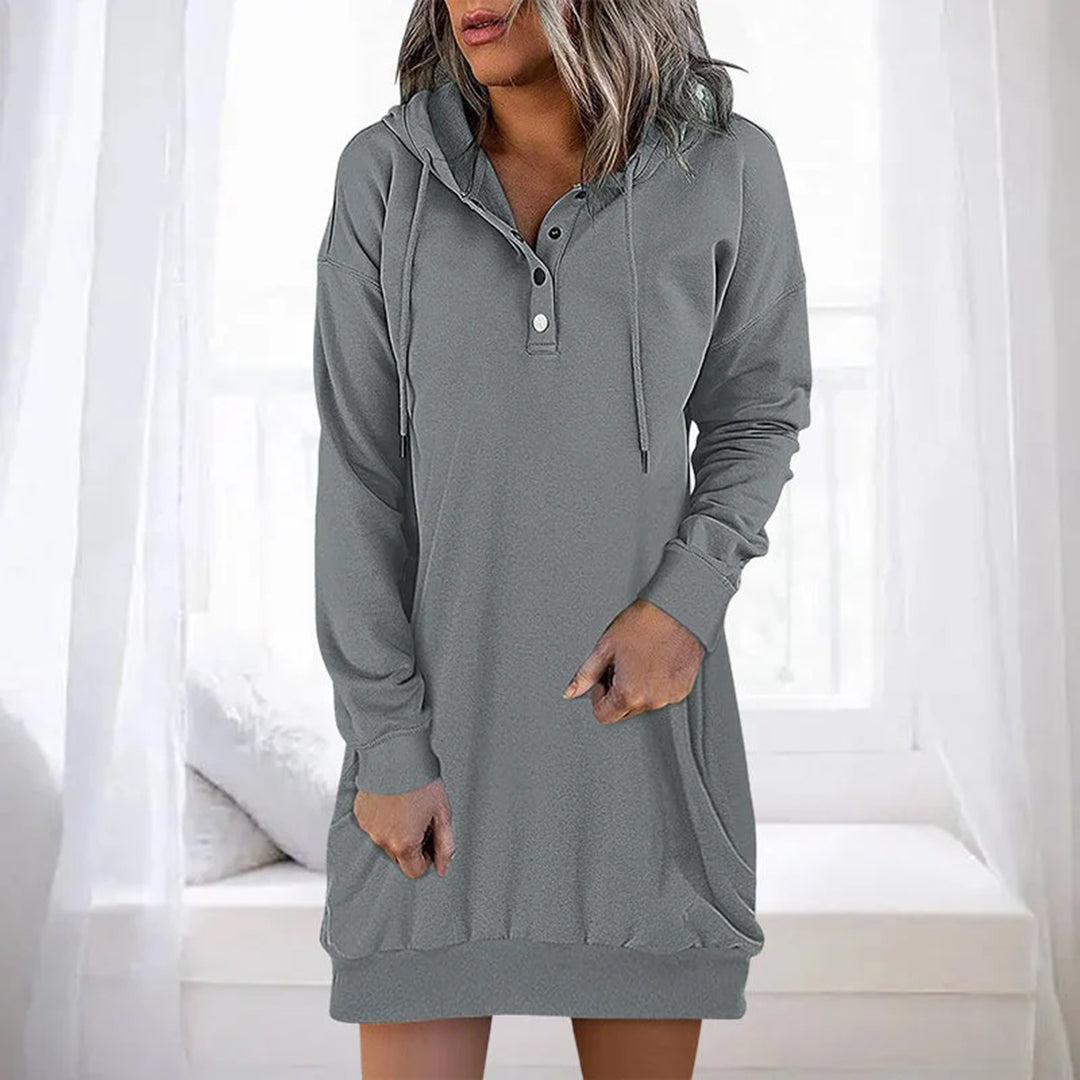 Axelle | Sweat Hoodie Décontracté Femme, Style Minimaliste et Confort Premium