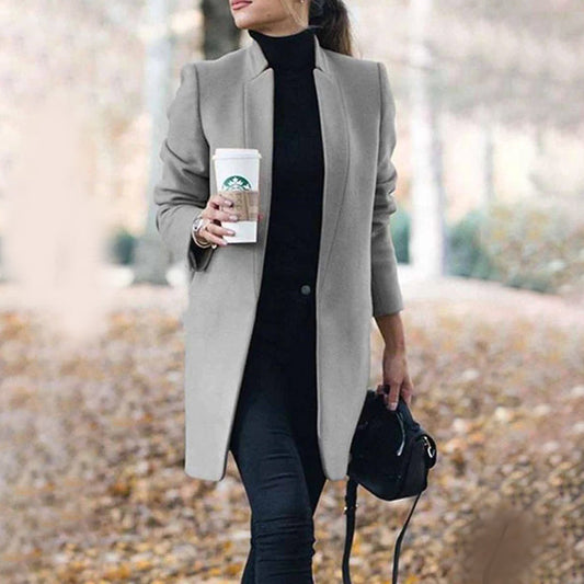 Aurore | Blazer Long Femme Élégant | Style Chic et Moderne