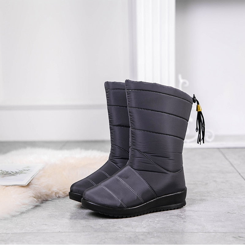 Bottes Hiver Femme Doublées | Confort Chaleureux et Style Moderne