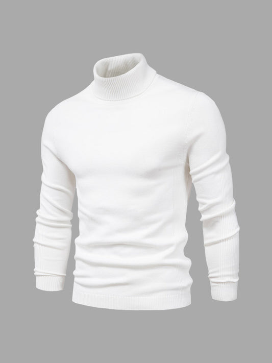 Marshall | Pull Col Roulé Homme en Coton, Élégant & Confortable