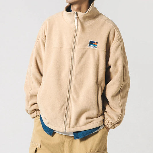 Marko | Veste homme en coton polaire, chaude et légère avec fermeture éclair complète