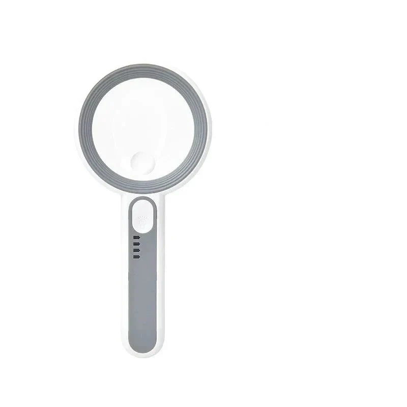 DetailBlick™ | 12-fach Vergrößerungsglas mit LED-Beleuchtung und Akku