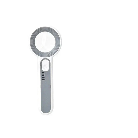 DetailBlick™ | 12-fach Vergrößerungsglas mit LED-Beleuchtung und Akku