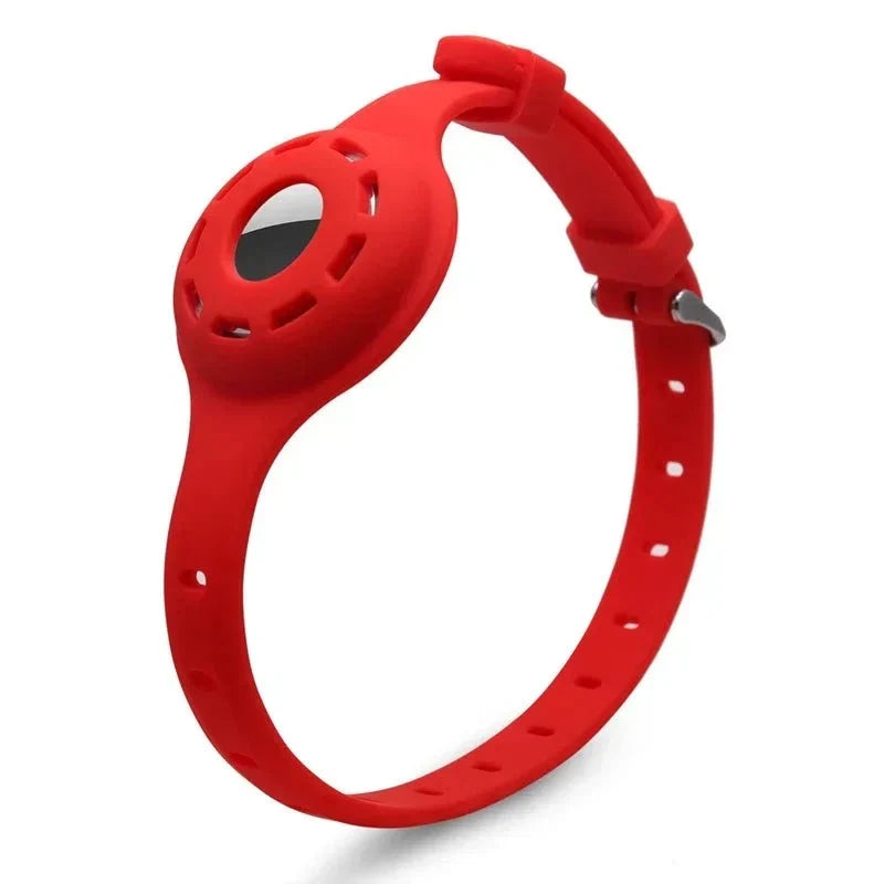 SiliPaw™ | Verstellbares Silikon-Haustierhalsband mit AirTag-Halter