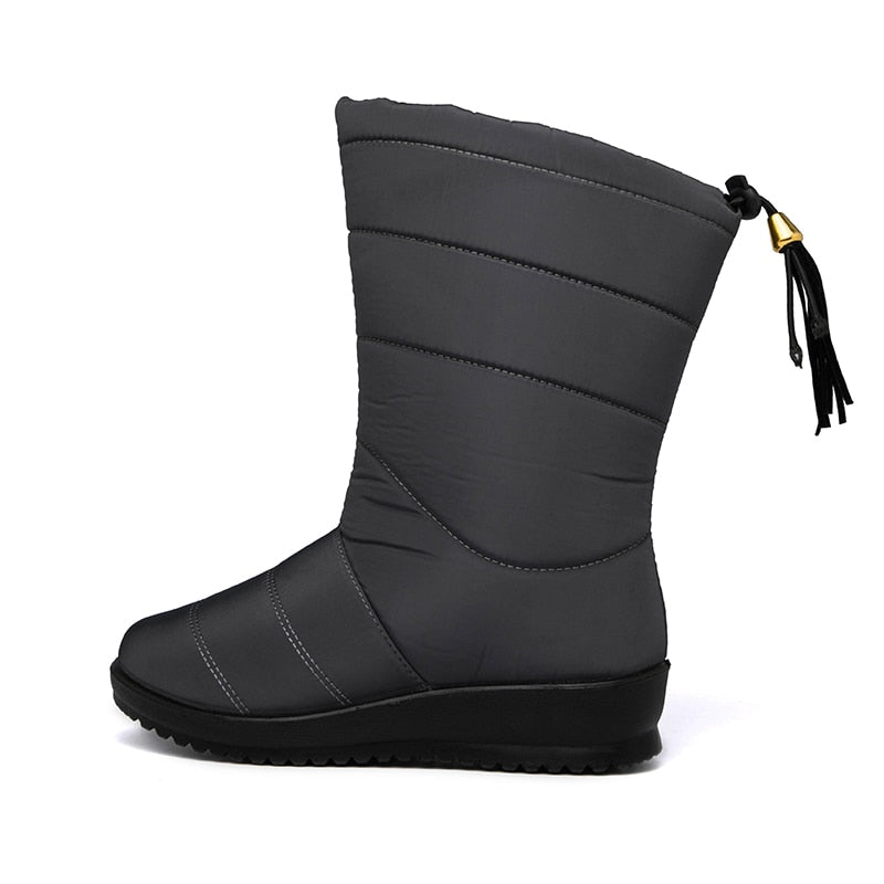 Bottes Hiver Femme Doublées | Confort Chaleureux et Style Moderne