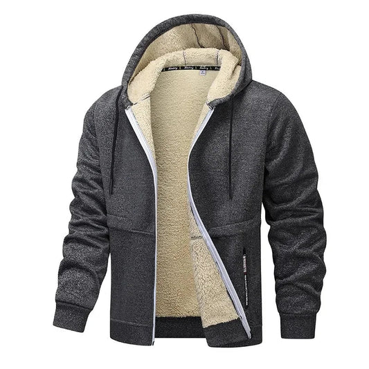 Sherpa Hoodie Homme | Veste à Capuche Chaude et Confortable