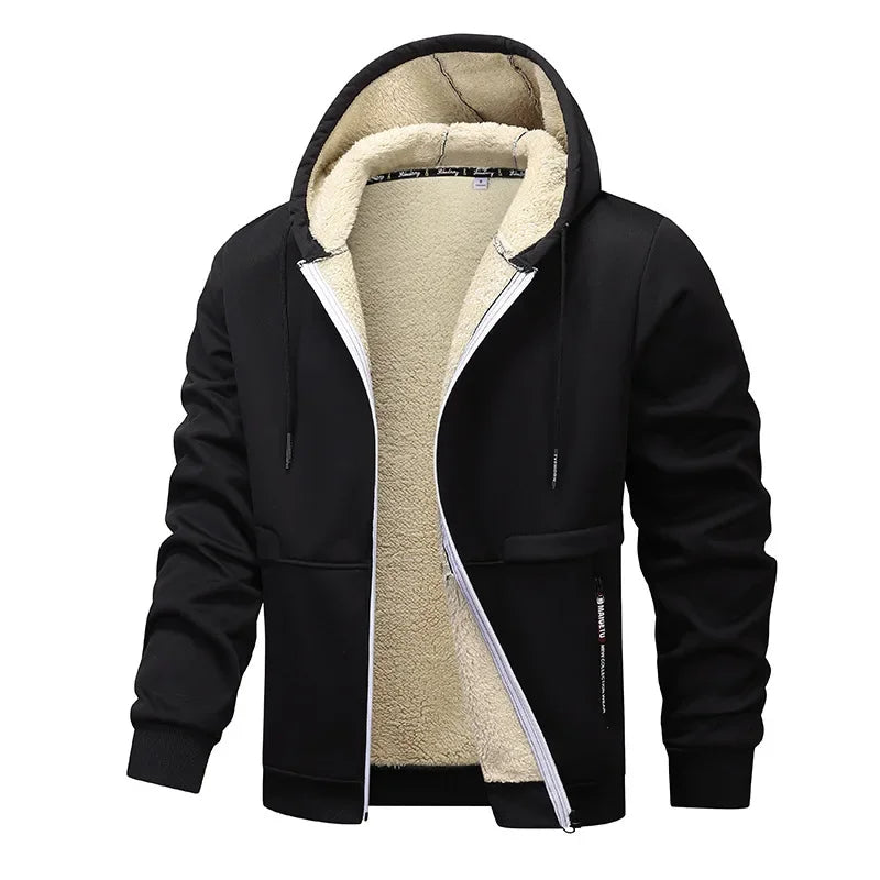 Sherpa Hoodie Homme | Veste à Capuche Chaude et Confortable