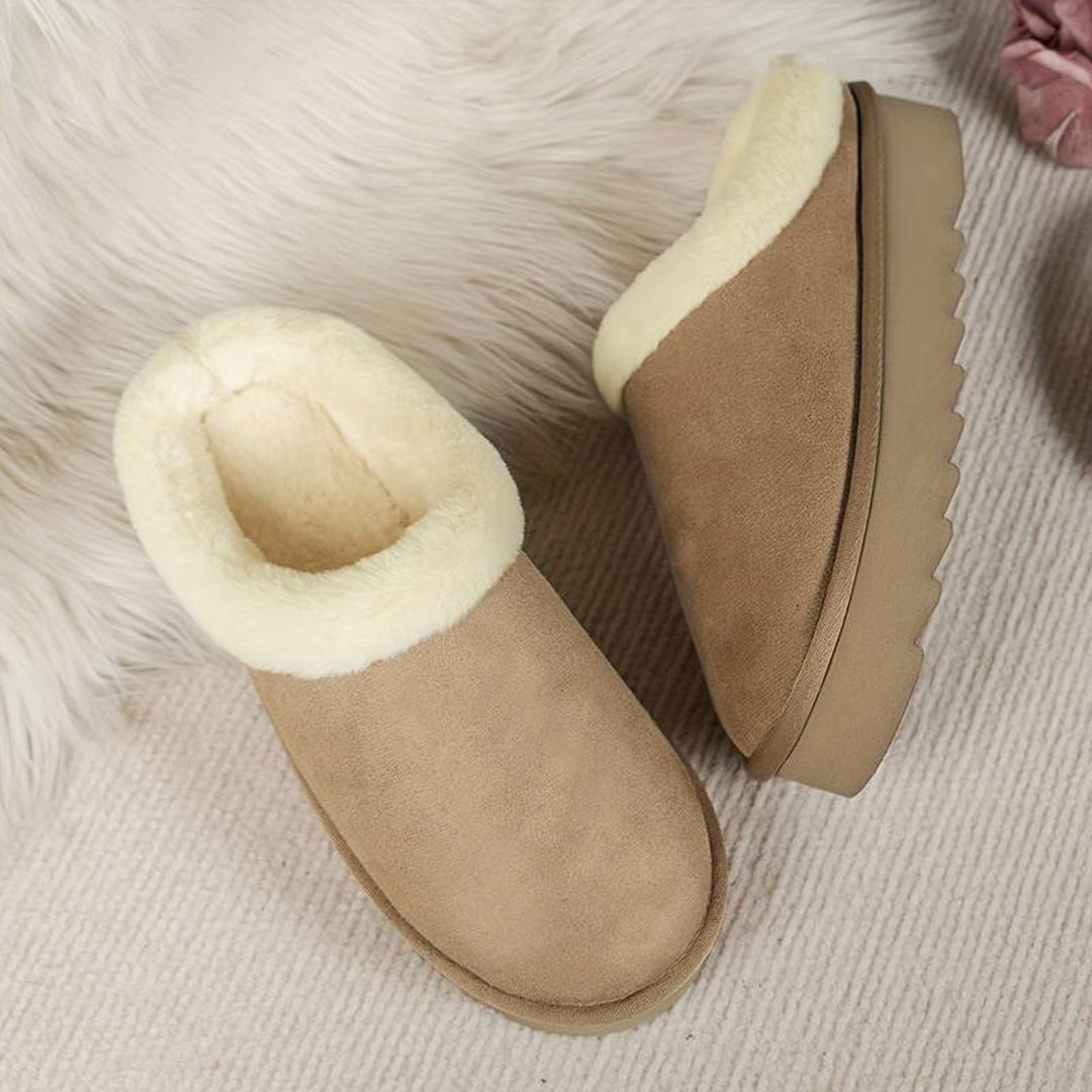 Aubine | Chaussons Hiver Confortables pour Femme avec Doublure Douce et Chaude
