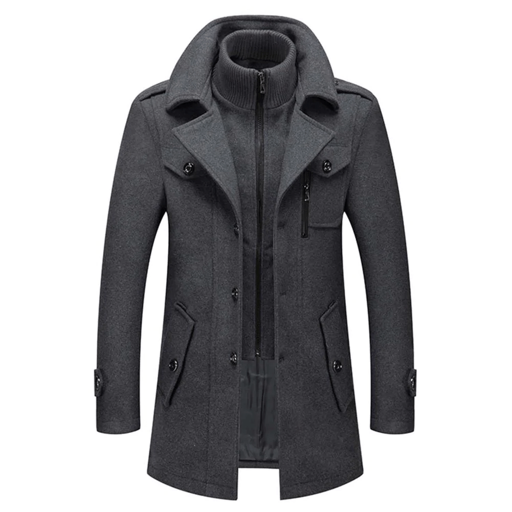 Manteau Homme Peaky Blinders | Veste en Laine Élégante et Coupe Moderne