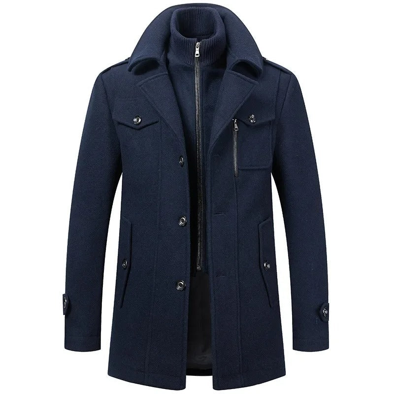 Manteau Homme Peaky Blinders | Veste en Laine Élégante et Coupe Moderne