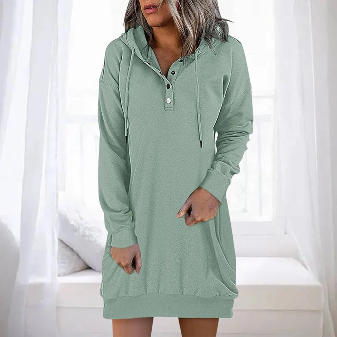 Axelle | Sweat Hoodie Décontracté Femme, Style Minimaliste et Confort Premium