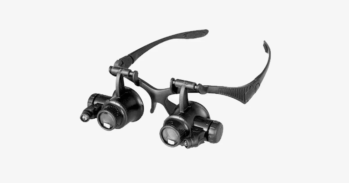 DetailVista™ | Freihändige LED-Lupe mit flexiblem Schwanenhals