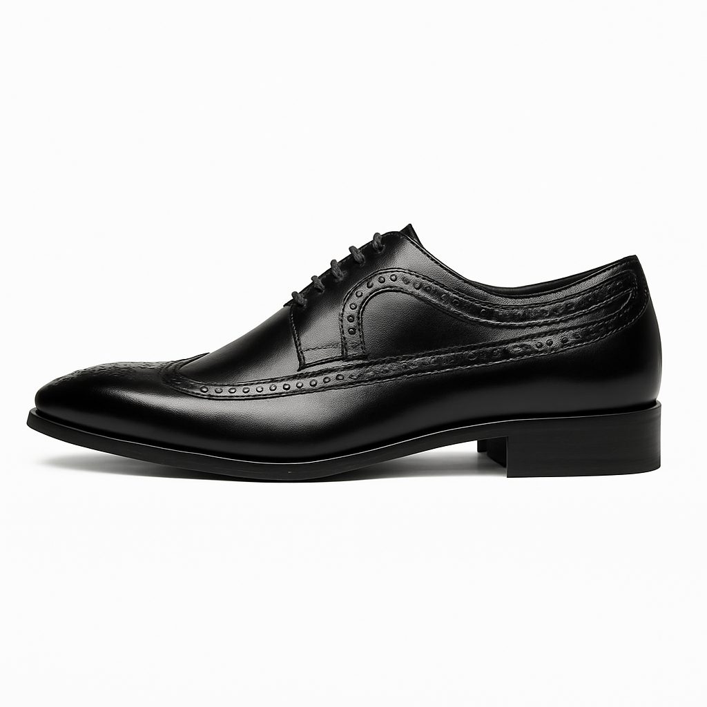 Anton | Chaussures Brogue Oxford Homme | Lacets Classiques pour Tenue Formelle
