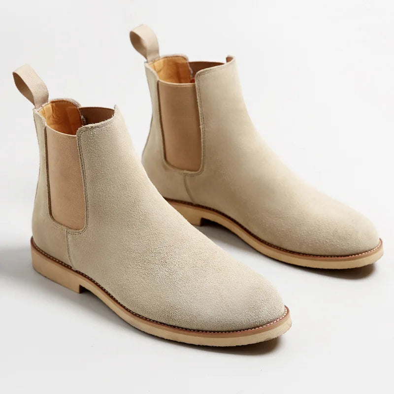 Allen | Bottines Chelsea Homme Rétro à Cheville Moyenne | Style Classique et Élégant
