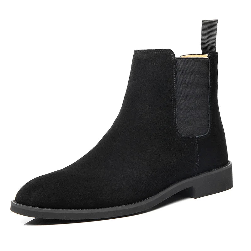 Allen | Bottines Chelsea Homme Rétro à Cheville Moyenne | Style Classique et Élégant