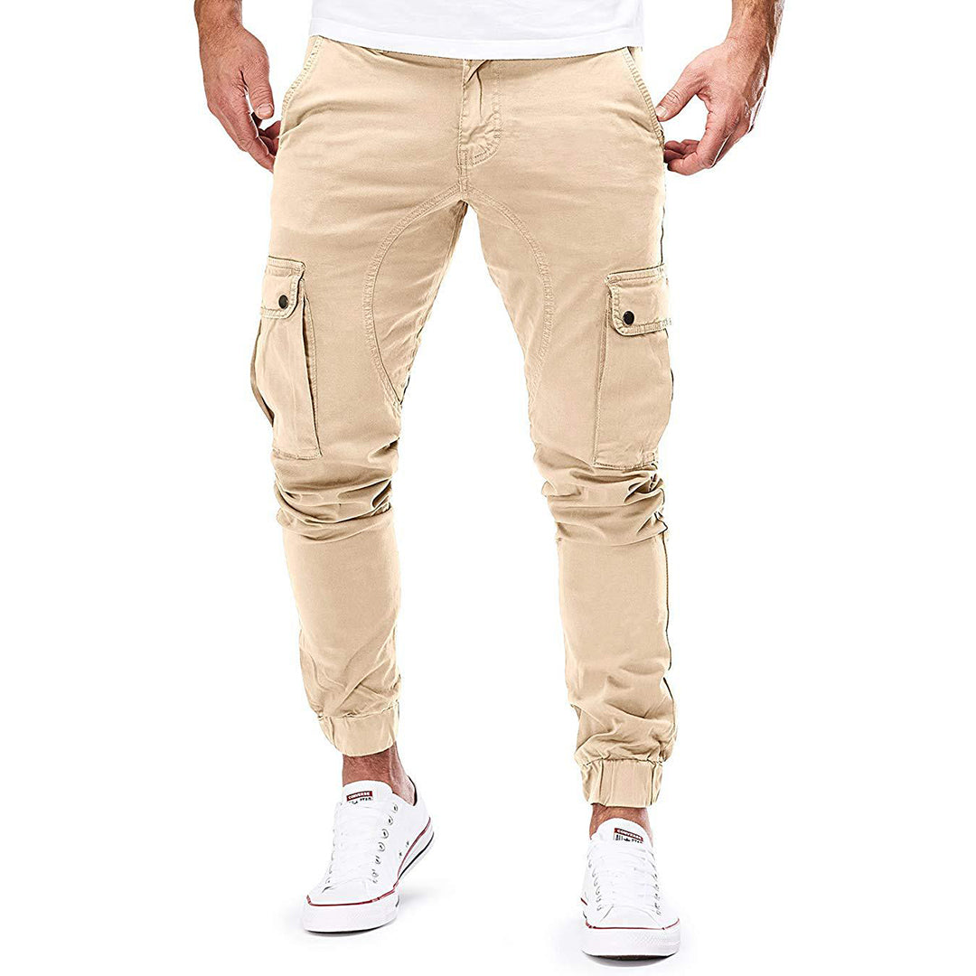 Tilbury | Pantalon Cargo Homme Slim Fit Multi-Poches Style Jogger Décontracté