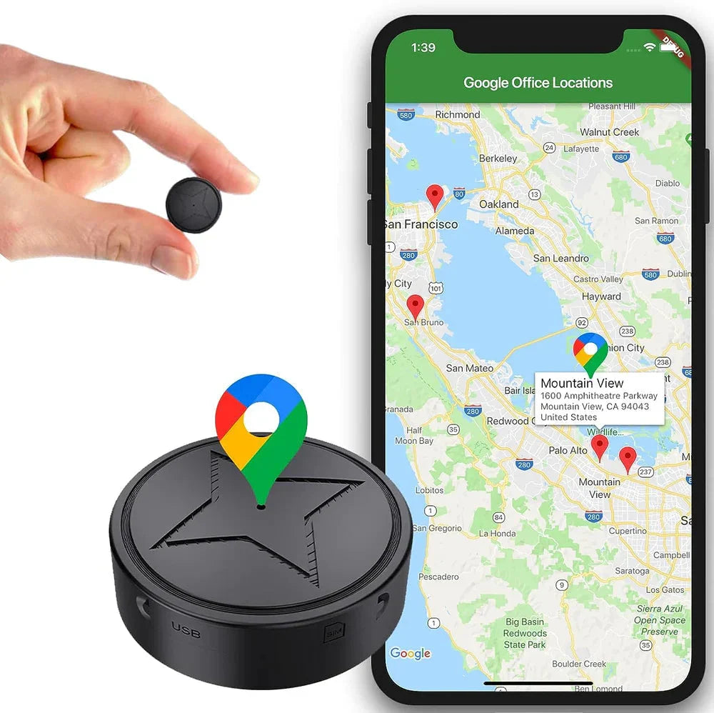 TrackMagnet™ | Mini-GPS-Tracker mit Magnetbefestigung für Fahrzeuge