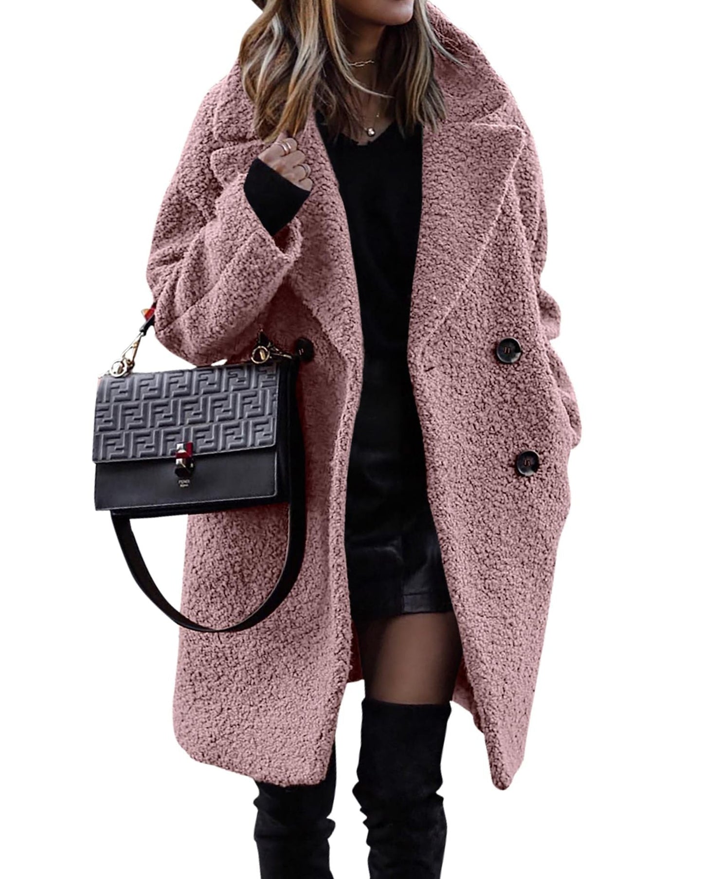 Bouclé Coat Femme | Élégance Urbaine et Confort Hivernal