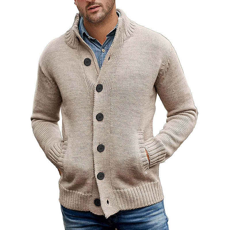 Men’s Cardigan | Gilet Homme Moderne avec Poches Pratiques