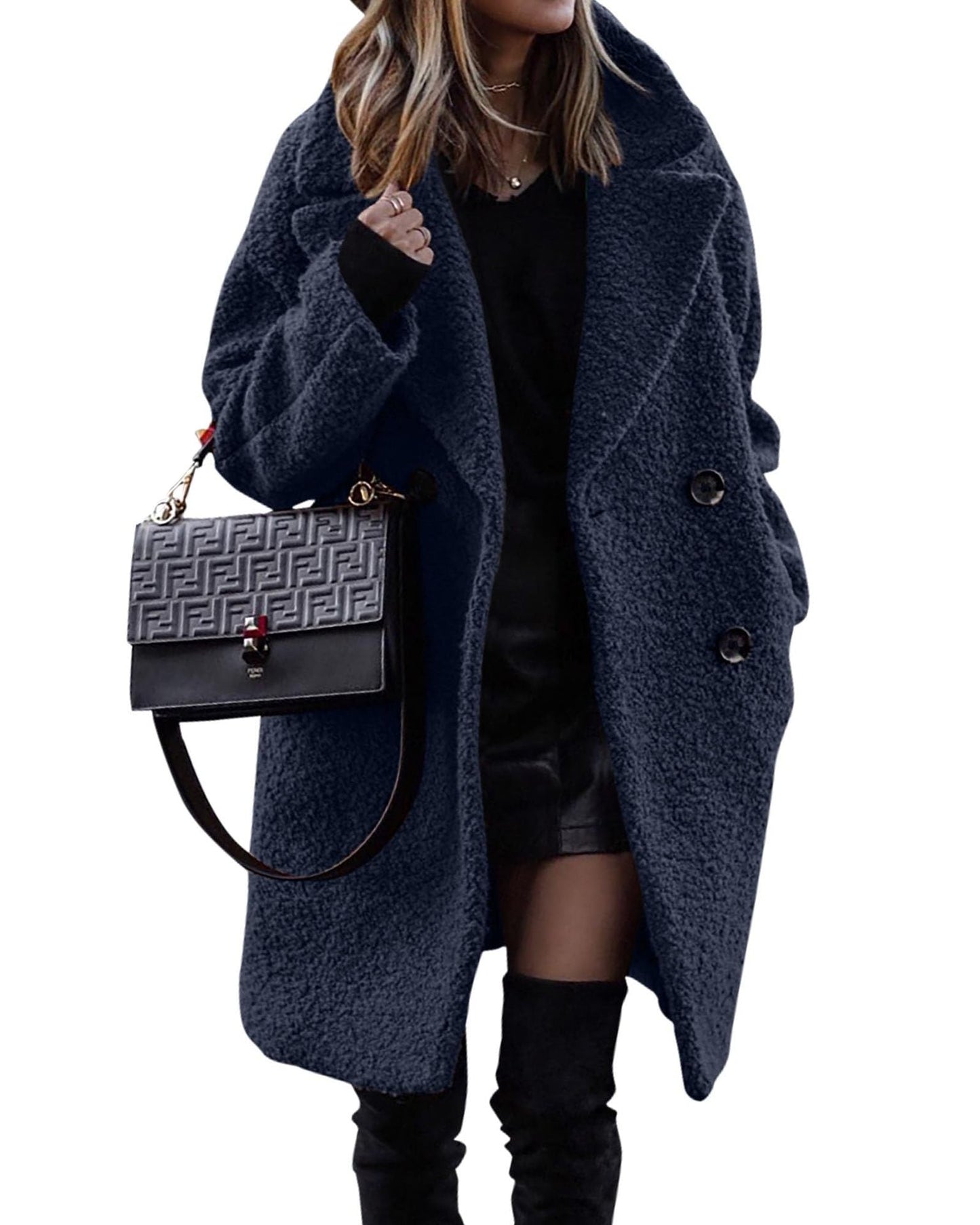 Bouclé Coat Femme | Élégance Urbaine et Confort Hivernal