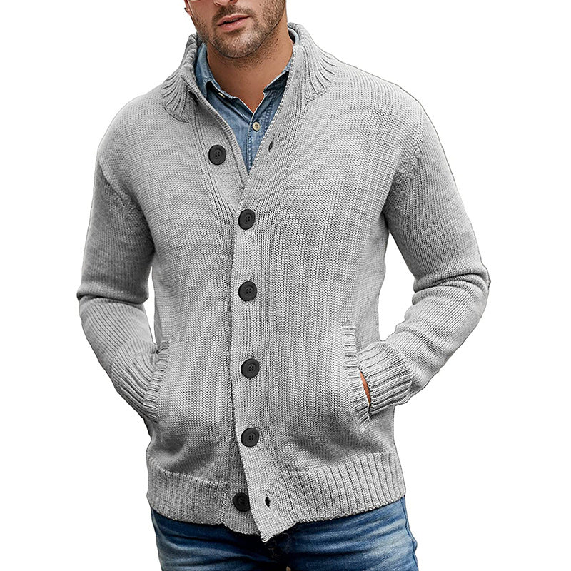 Men’s Cardigan | Gilet Homme Moderne avec Poches Pratiques
