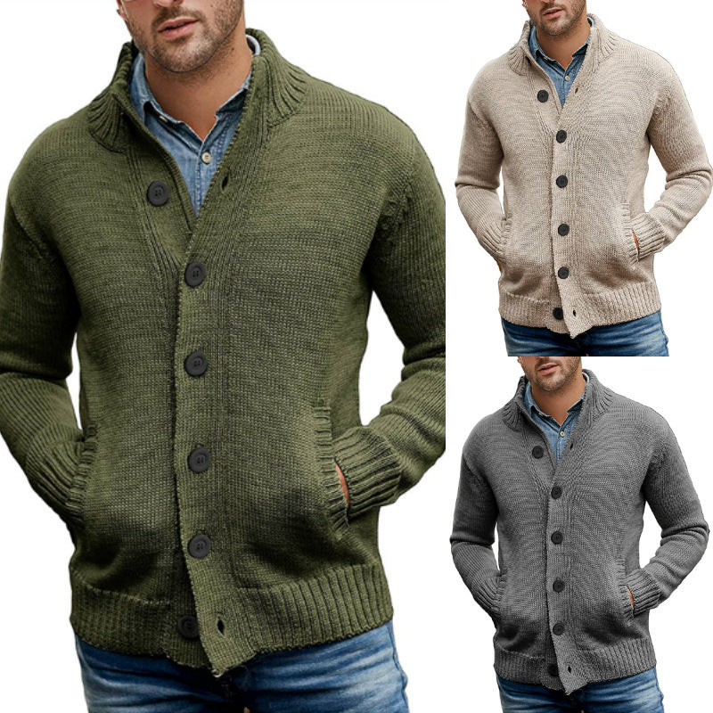 Men’s Cardigan | Gilet Homme Moderne avec Poches Pratiques