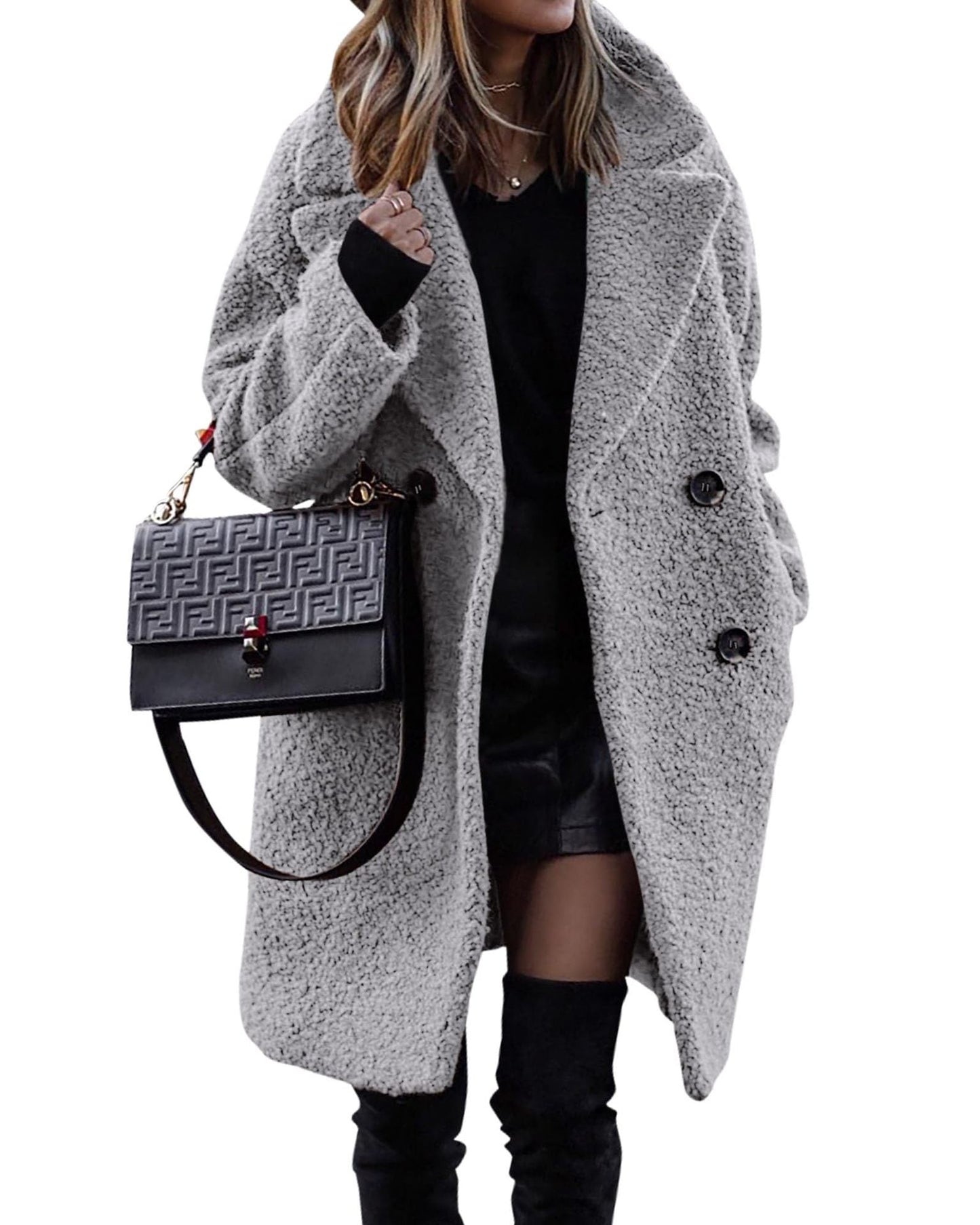 Bouclé Coat Femme | Élégance Urbaine et Confort Hivernal