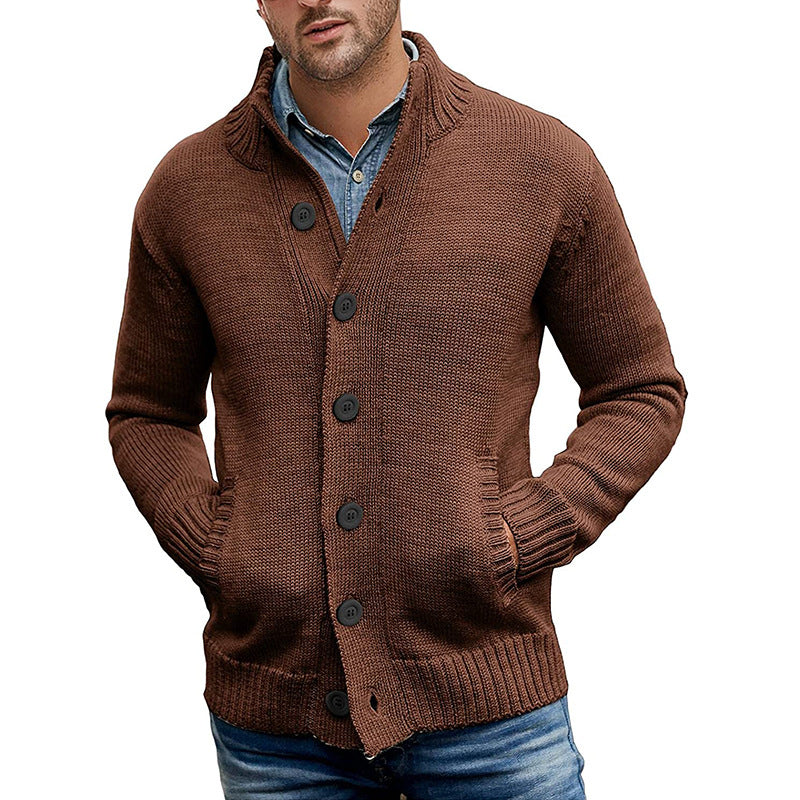 Men’s Cardigan | Gilet Homme Moderne avec Poches Pratiques