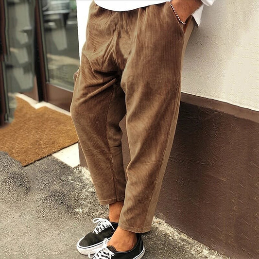 Drayton | Pantalon Homme en Velours Loose Fit Style Décontracté