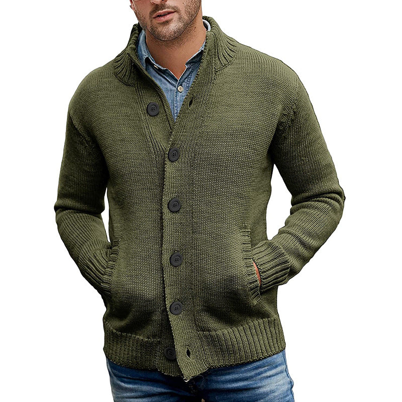 Men’s Cardigan | Gilet Homme Moderne avec Poches Pratiques
