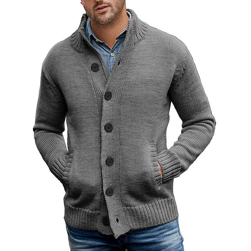 Men’s Cardigan | Gilet Homme Moderne avec Poches Pratiques