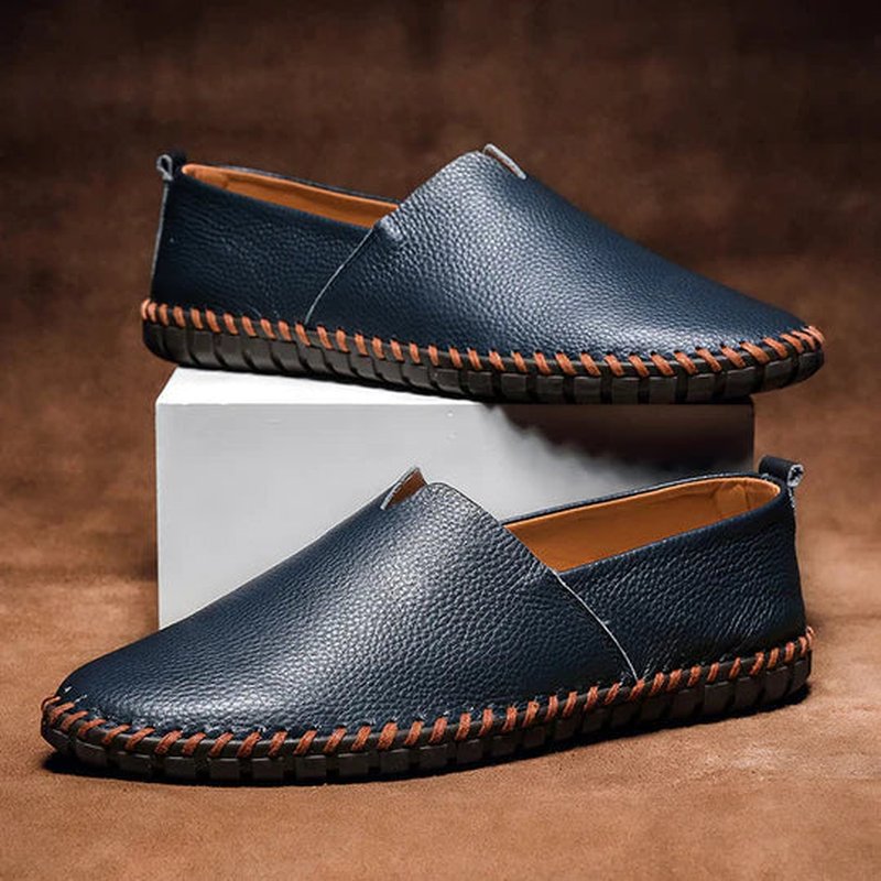 Fabio | Mocassins en Cuir Véritable Homme – Élégance, Confort & Antidérapants