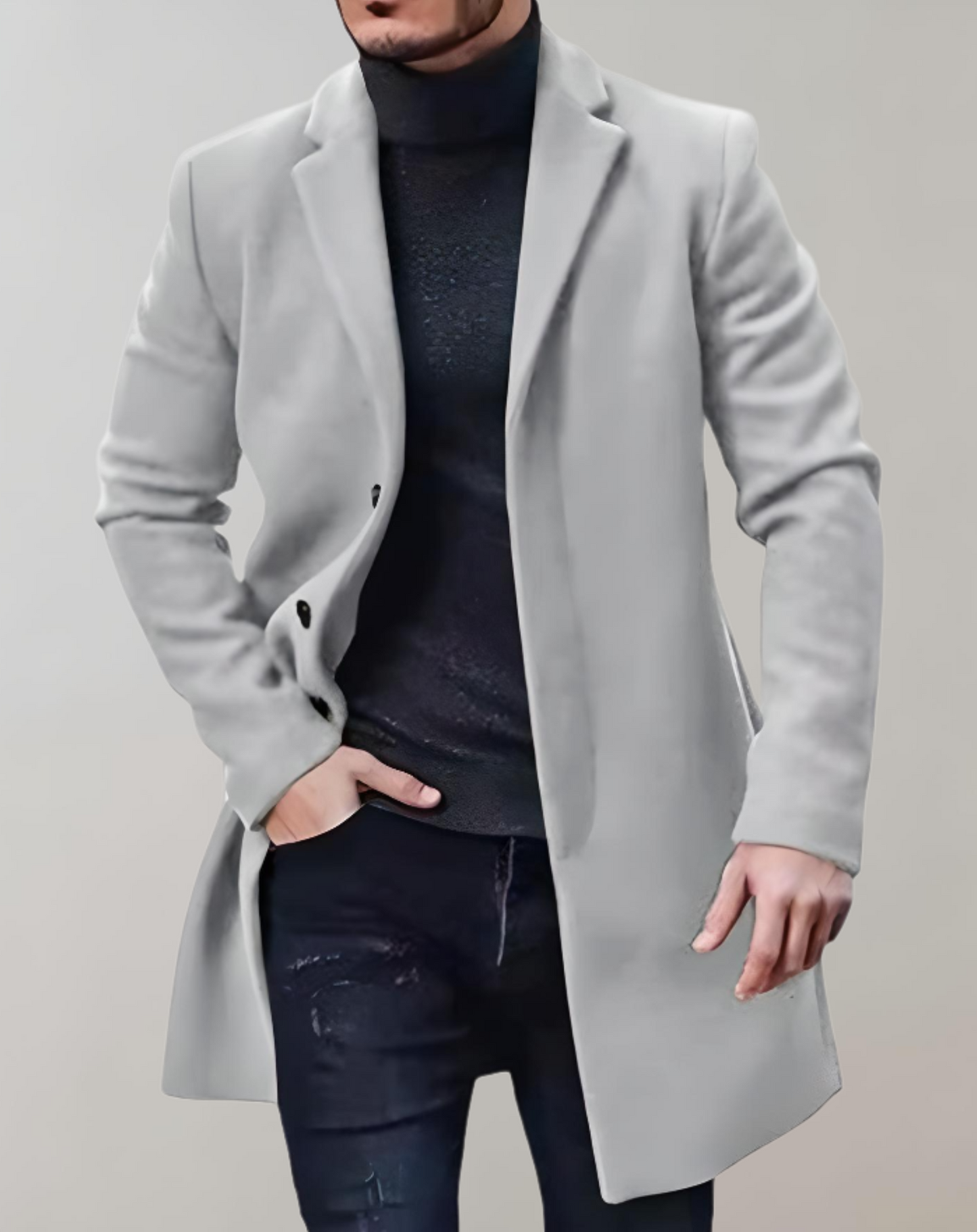 Manteau Classique Homme | Élégance Intemporelle et Confort