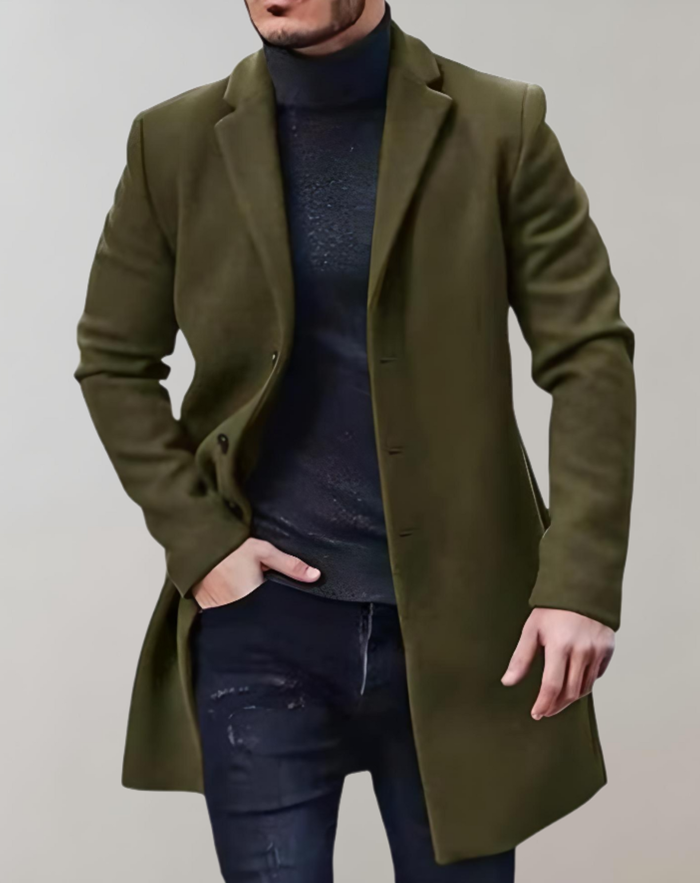 Manteau Classique Homme | Élégance Intemporelle et Confort