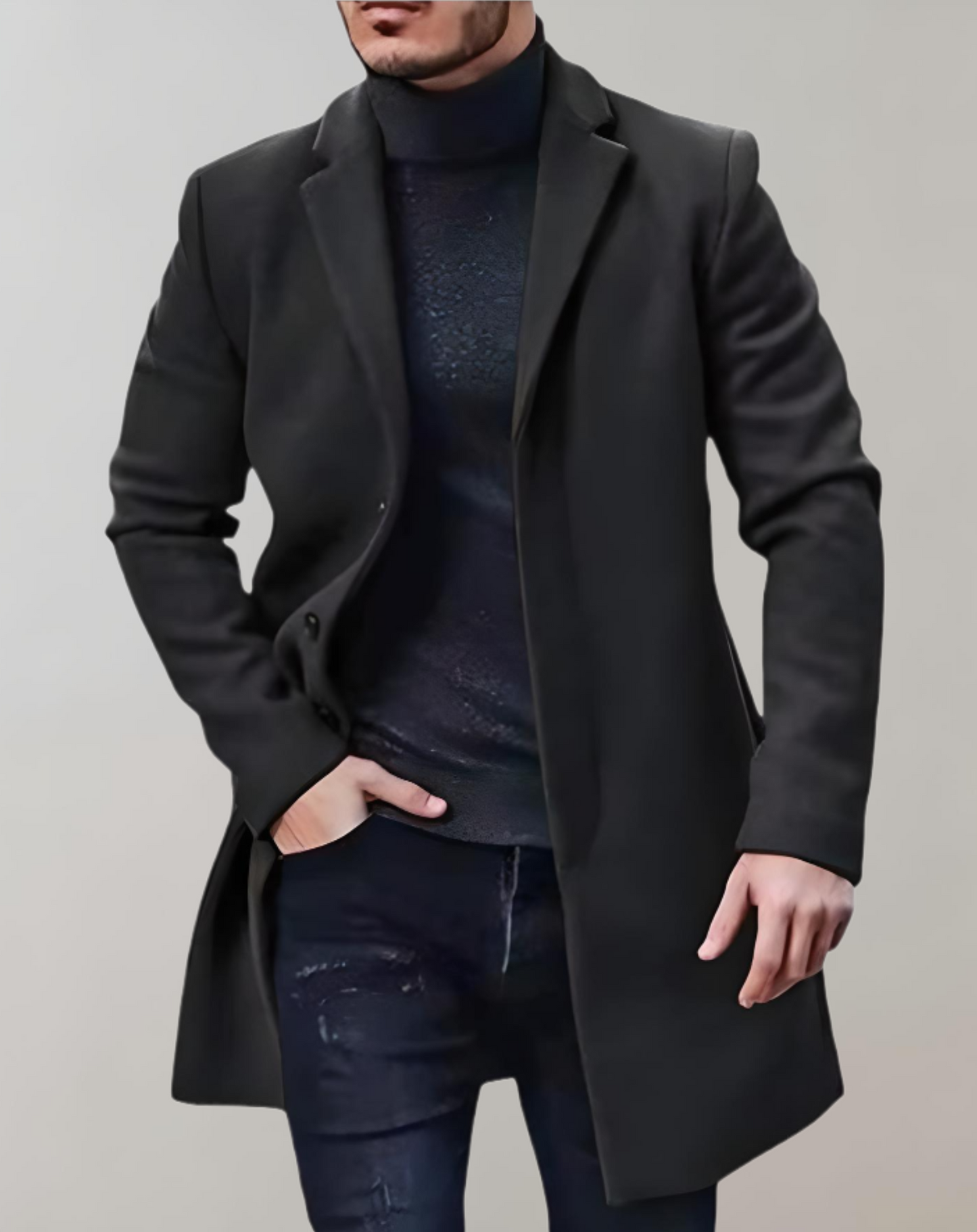 Manteau Classique Homme | Élégance Intemporelle et Confort