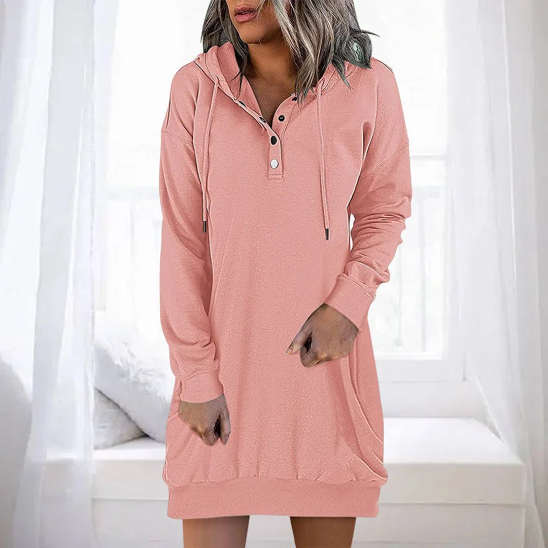 Axelle | Sweat Hoodie Décontracté Femme, Style Minimaliste et Confort Premium