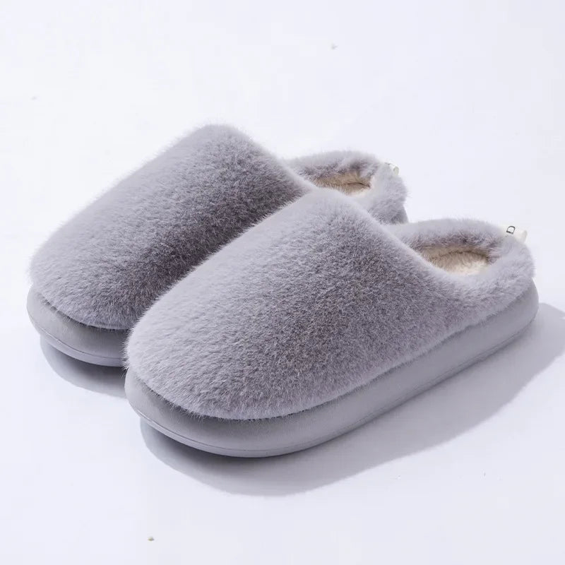 Nadège | Chaussons Femme Intérieur Fermés en Velours Doux avec Doublure Chaude & Confort Moelleux